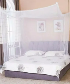 2024 Summer Home Mosquito Nets 4 Corner Post Bed Canopy Net Double Bed Lightweight Fashion Bedding Mosquito Nets - AliExpress 15