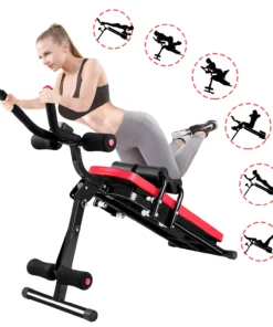 Ab Workout Equipment Machine for Stomach Workout Foldable Abdominal Trainer Home Gym Adjustable Ab Exercise - AliExpress