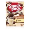 Chocolate and Vanilla Pudding Cups Family Pack, Lunchbox Snack, 12 Count (Pack of 1)