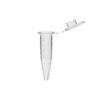 0.5ml Micro Centrifuge Tubes, Polypropylene Graduated Microcentrifuge Tubes Clear Plastic Test Tube for Lab, Pack of 500Pcs