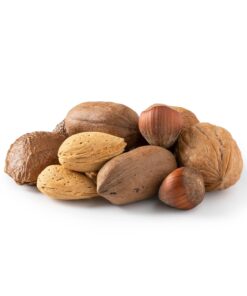 Mixed Nuts In Shell (Almonds, Walnuts, Hazelnuts, Pecans, Brazil Nuts) | No Added Colors and No Artificial Flavors | Fresh Buttery Taste and Raw |Packed In Resealable Bags!!! (6 LBS)